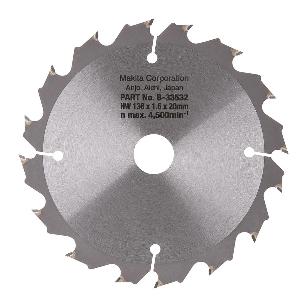 Makita Tarcza tnąca Specialized T.C.T, 136 x 20 mm, 16 Z - zdjęcie 2