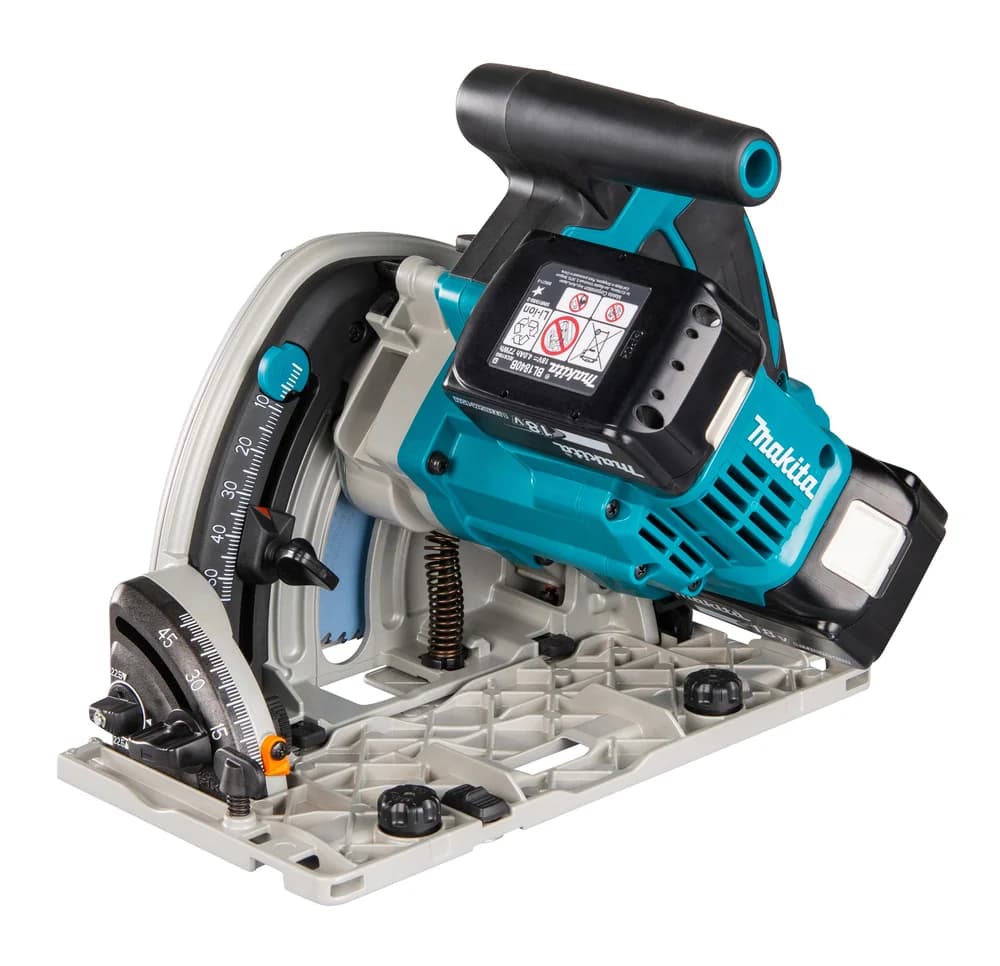 Makita Akum. ręczna pilarka tarczowa-zagłębiarka LXT ® 2x18V 2500–6300 obr./min 165 mm - zdjęcie 2