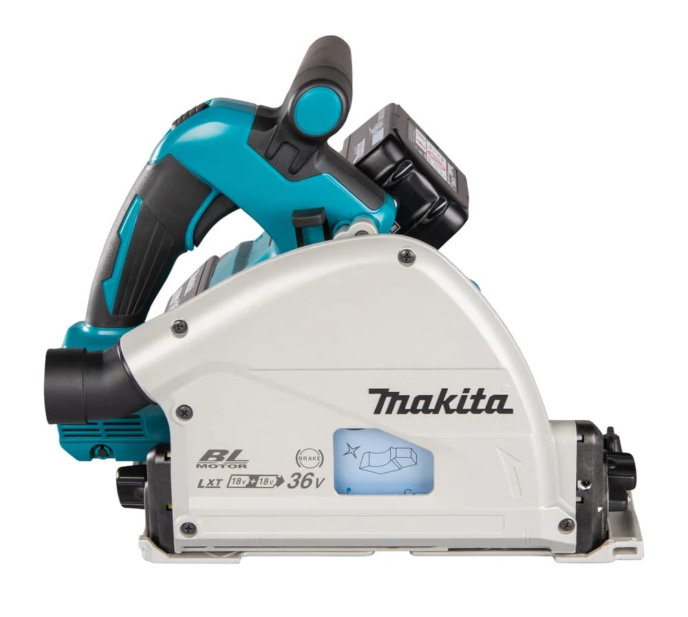 Makita Akum. ręczna pilarka tarczowa-zagłębiarka LXT ® 2x18V 2500–6300 obr./min 165 mm - zdjęcie 4