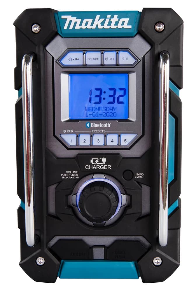 Makita Akum. radioodbiornik z ładowarką CXT ® / LXT ® 12V/18V - zdjęcie 5