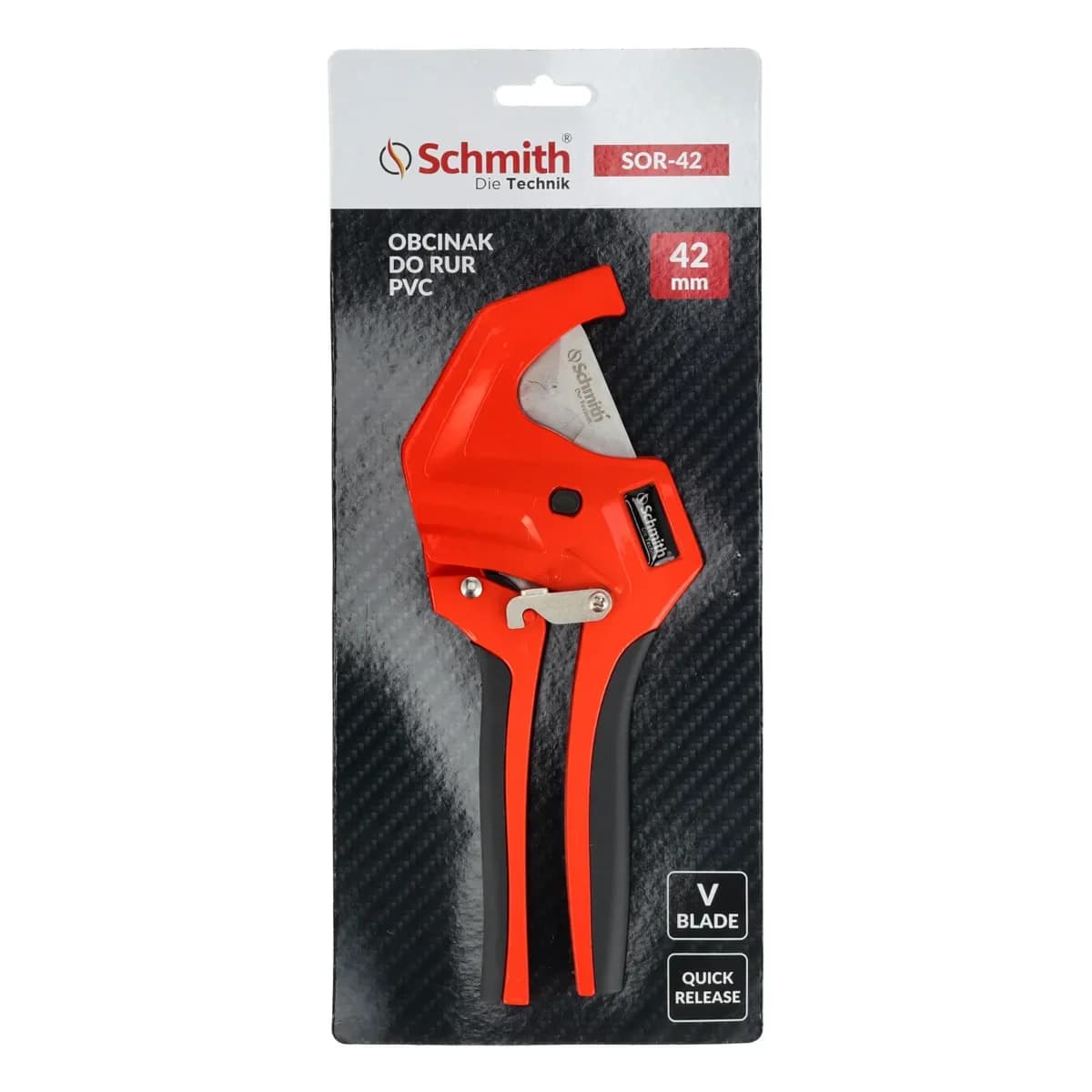 Obcinak nożyce do rur PVC PE PEX PP 42 mm SOR-42 - zdjęcie 1