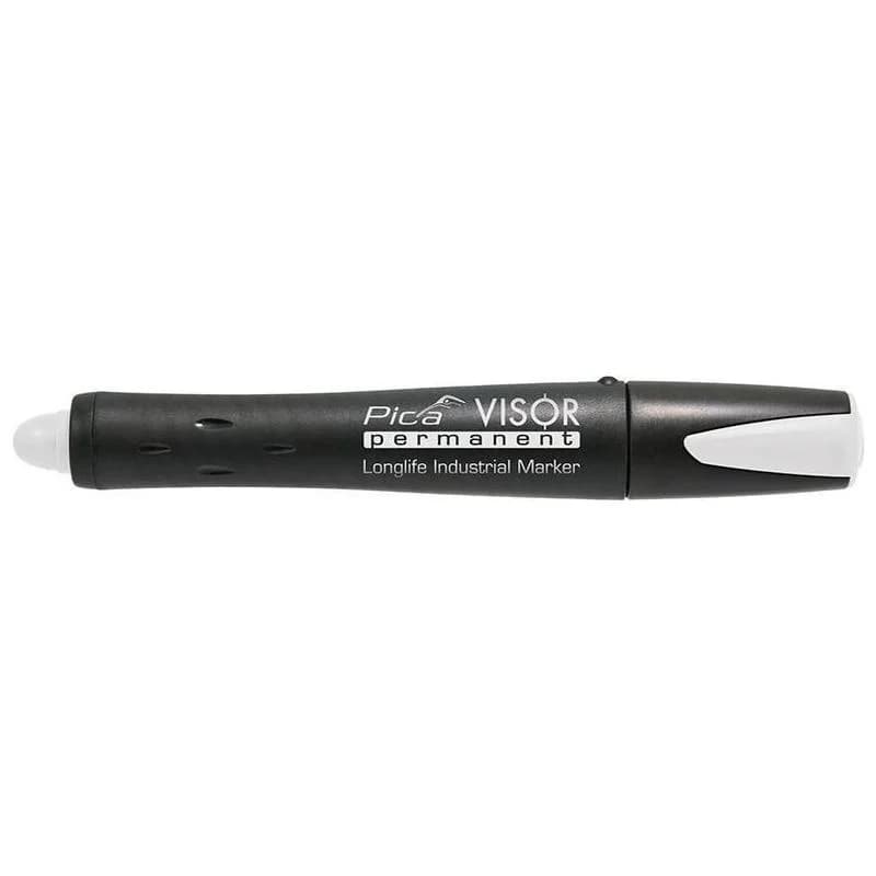 Znacznik Biały permanentny, przemysłowy VISOR, Pica 990/52 - zdjęcie 1