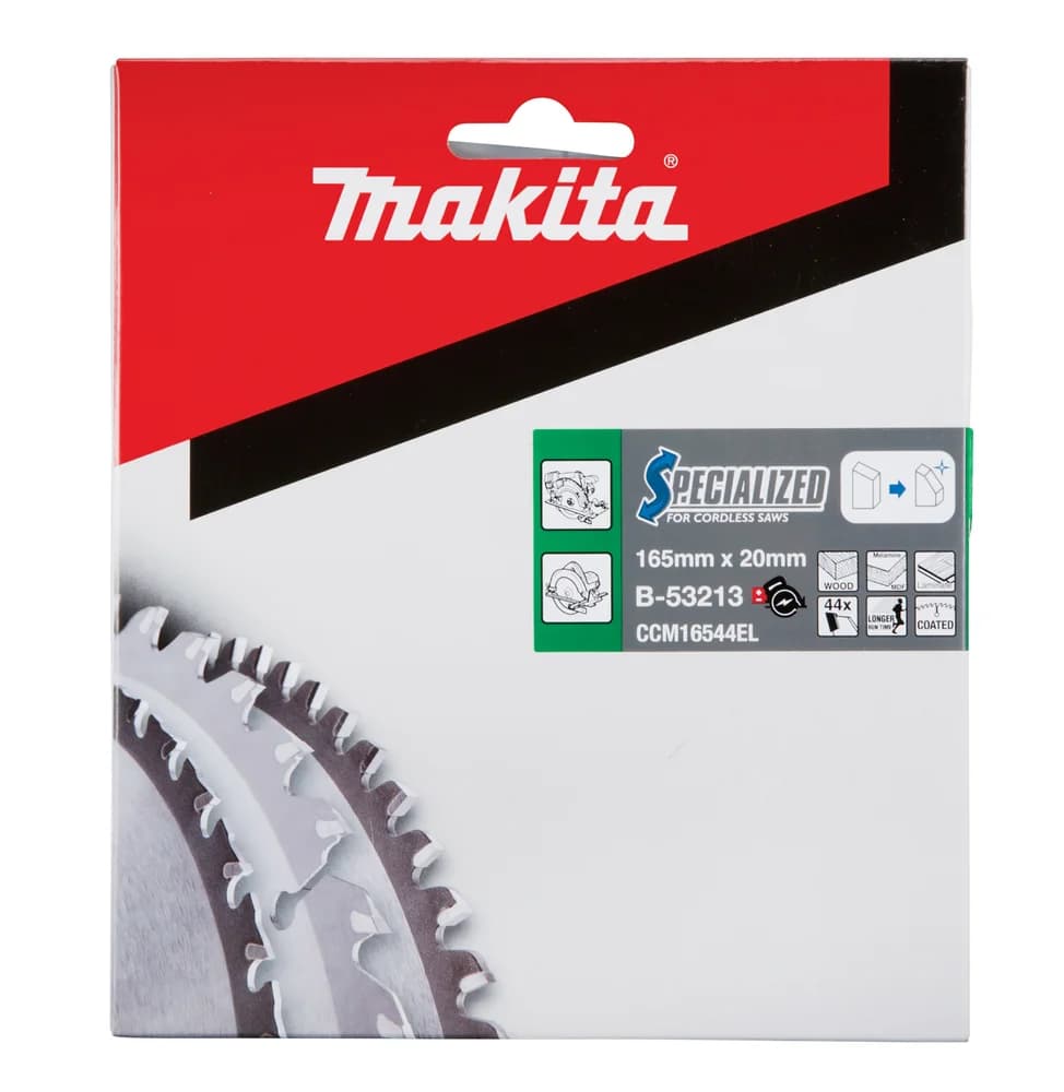 Makita Tarcza tnąca Specialized T.C.T, 165 x 20 mm, 44 Z - zdjęcie 2