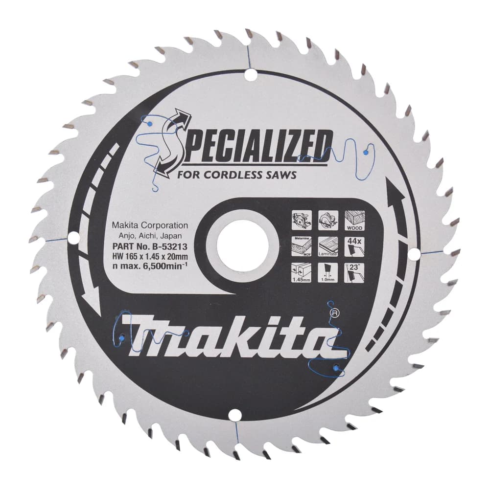 Makita Tarcza tnąca Specialized T.C.T, 165 x 20 mm, 44 Z