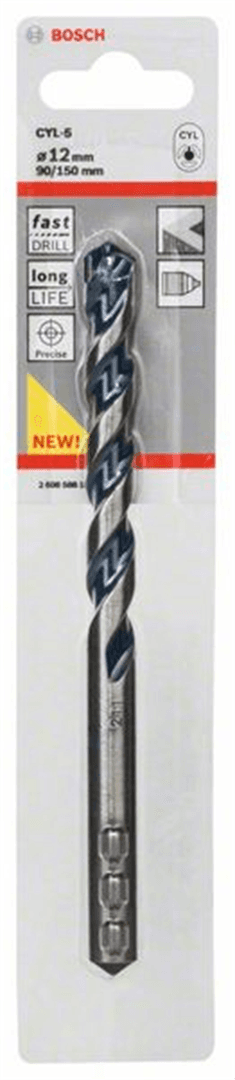 Bosch wiertło do betonu CYL-5 12 x 150 mm - zdjęcie 1