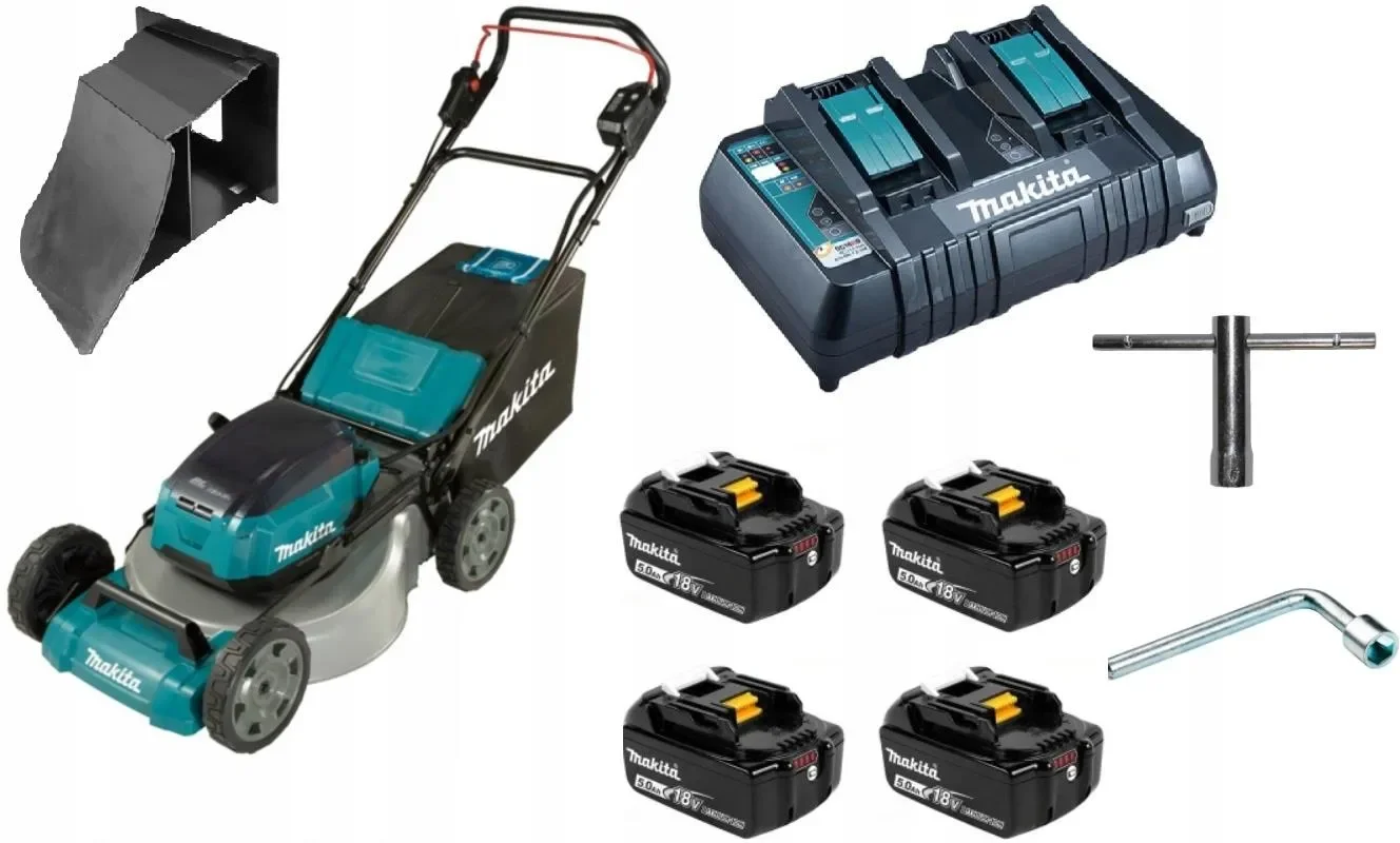 Makita Akum. kosiarka do trawy LXT ® 2x18V 530mm 70l