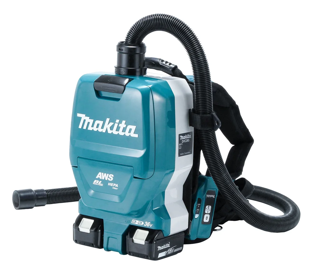 Makita Akum. odkurzacz plecakowy LXT ® 2x18V 110mbar 2l