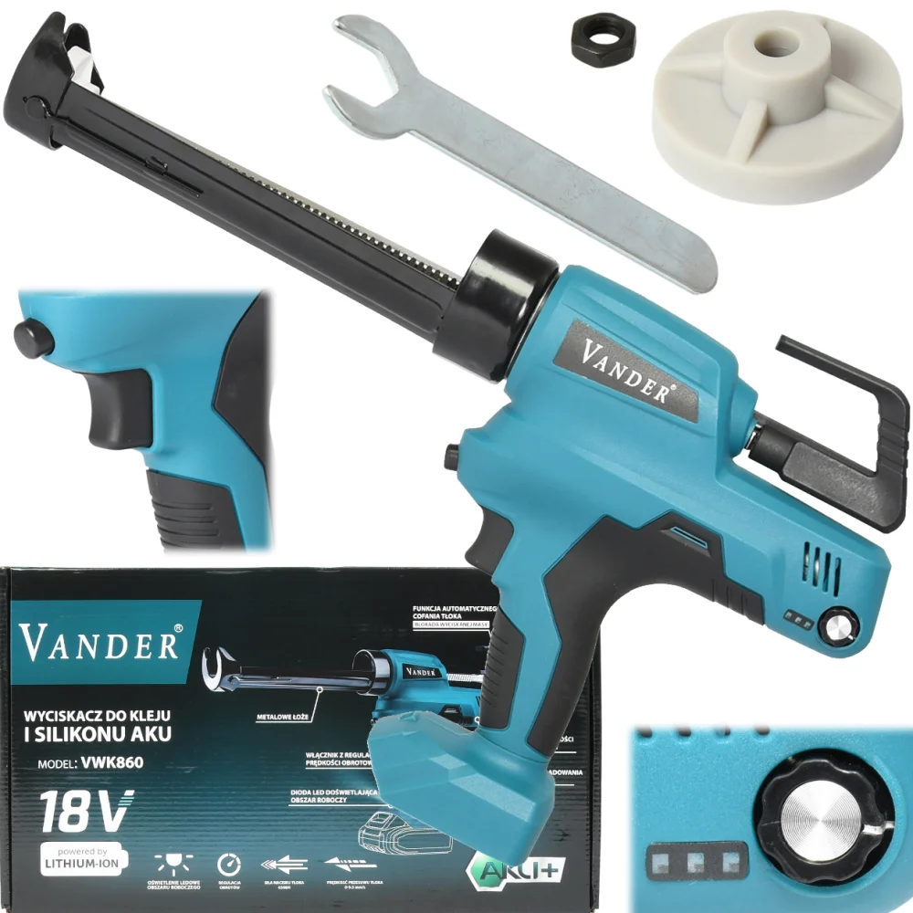 Vander Wyciskacz do kleju i silikonu VWK860
