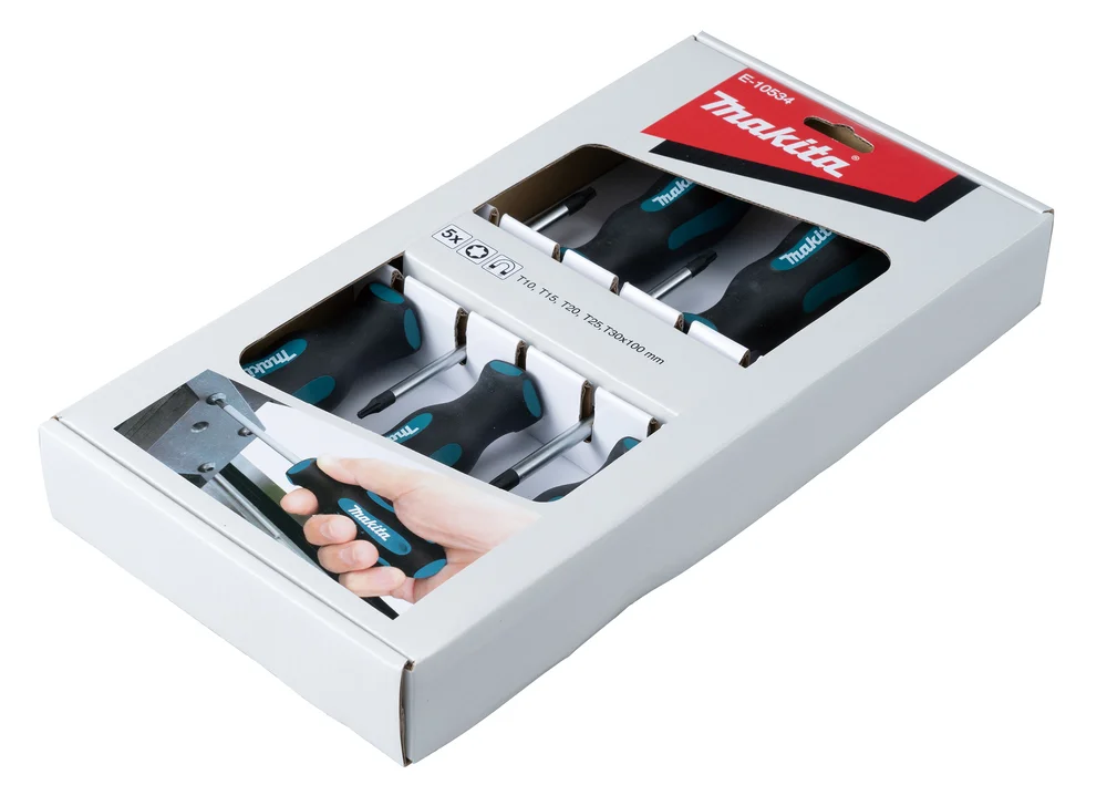 Makita Zestaw śrubokrętów Torx, 5 szt