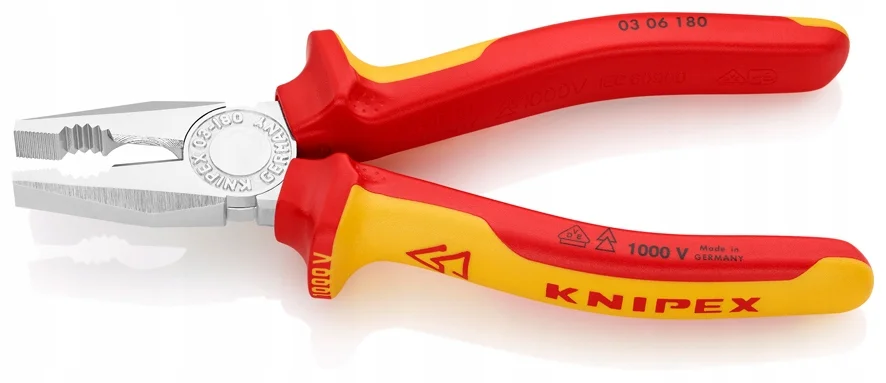 Szczypce uniwersalne 1000V Knipex 180