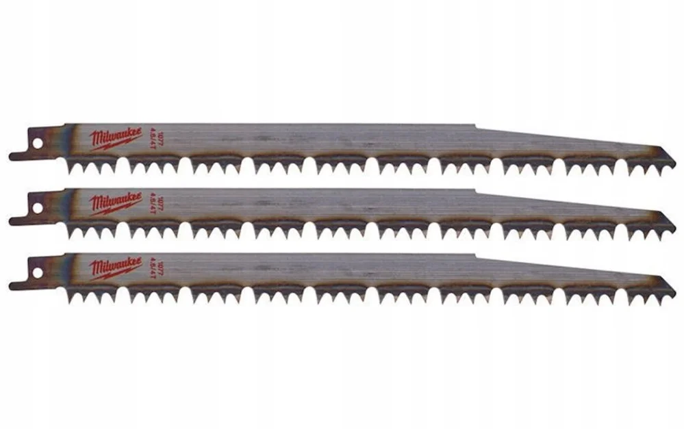 Milwaukee Brzeszczot do drewna 240mm, 4/5TPI, 3 szt.