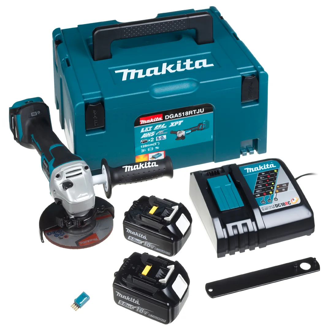 Makita Akum. szlifierka kątowa LXT ® 18V 125mm