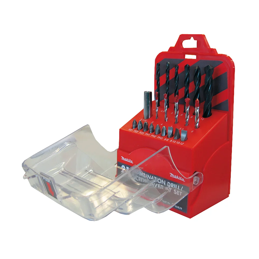 Makita Zestaw wierteł i końcówek wkrętakowych, 21 szt.