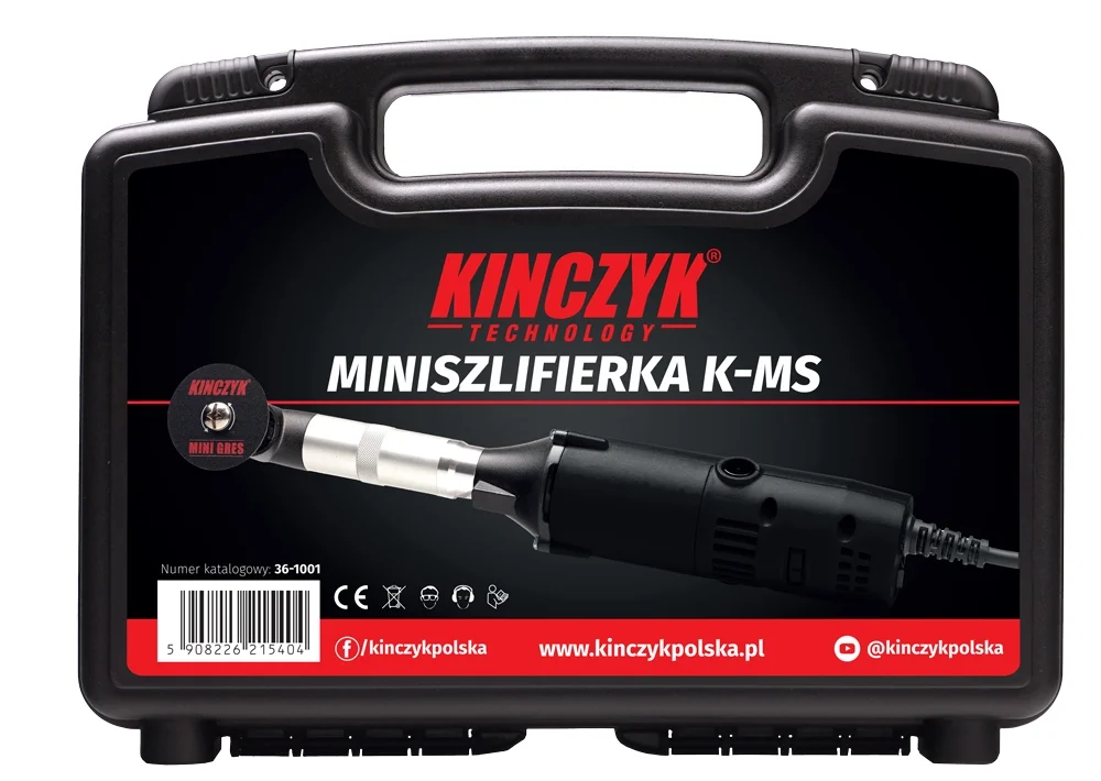 Kinczyk Mini-szlifierka kątowa K-MS 36-1001 220V 550W 