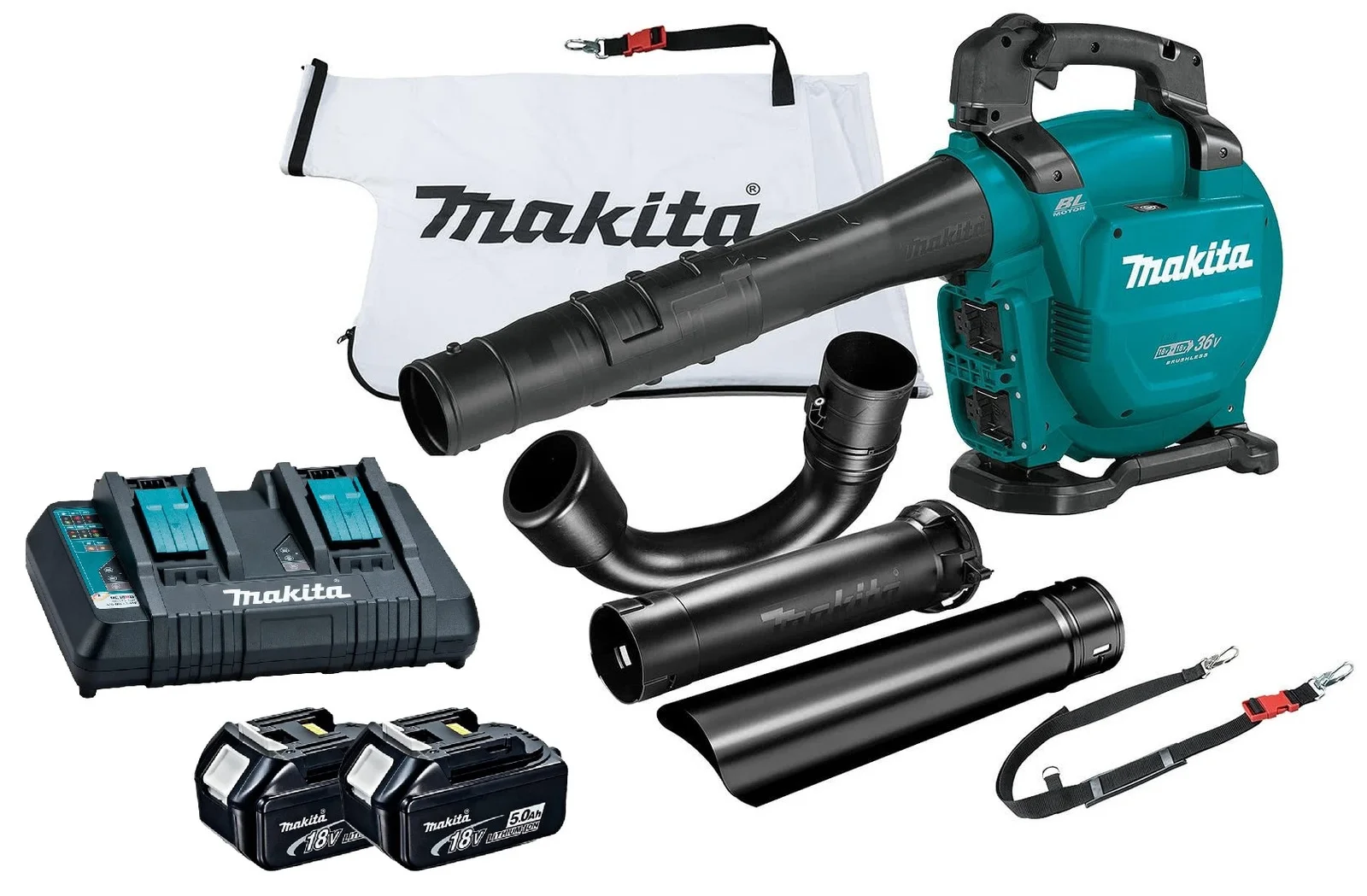 Makita Akum. dmuchawa LXT ® 2x18V