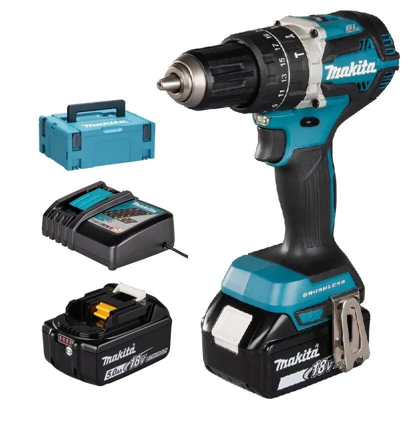 Makita Akum. wiertarko-wkrętarka udarowa LXT ® 65Nm 18V