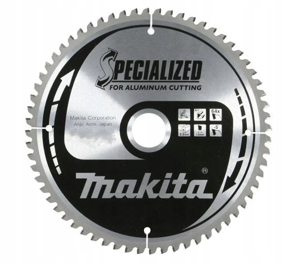 Makita Tarcza do piły Specialized T.C.T. 185 x 15 mm, 60Z do alu