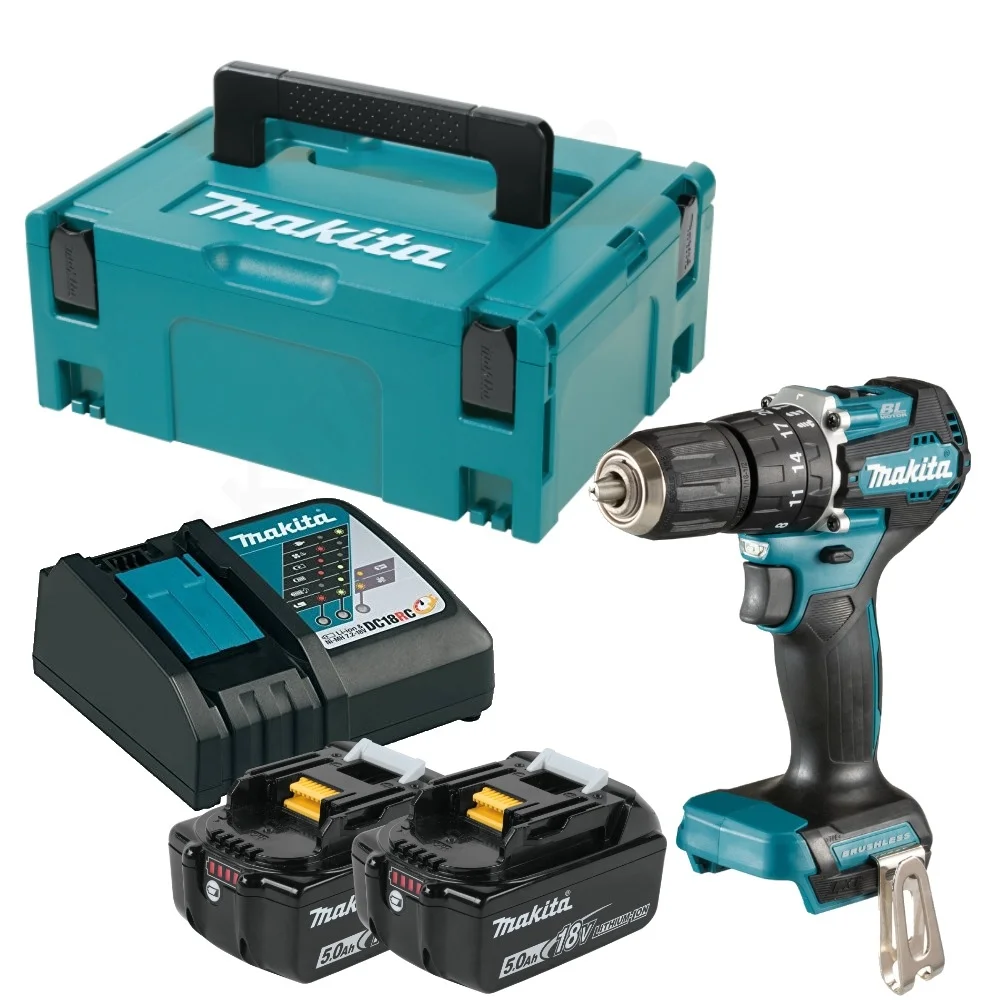 Makita Akum. wiertarko-wkrętarka udarowa LXT ® 40Nm 18V