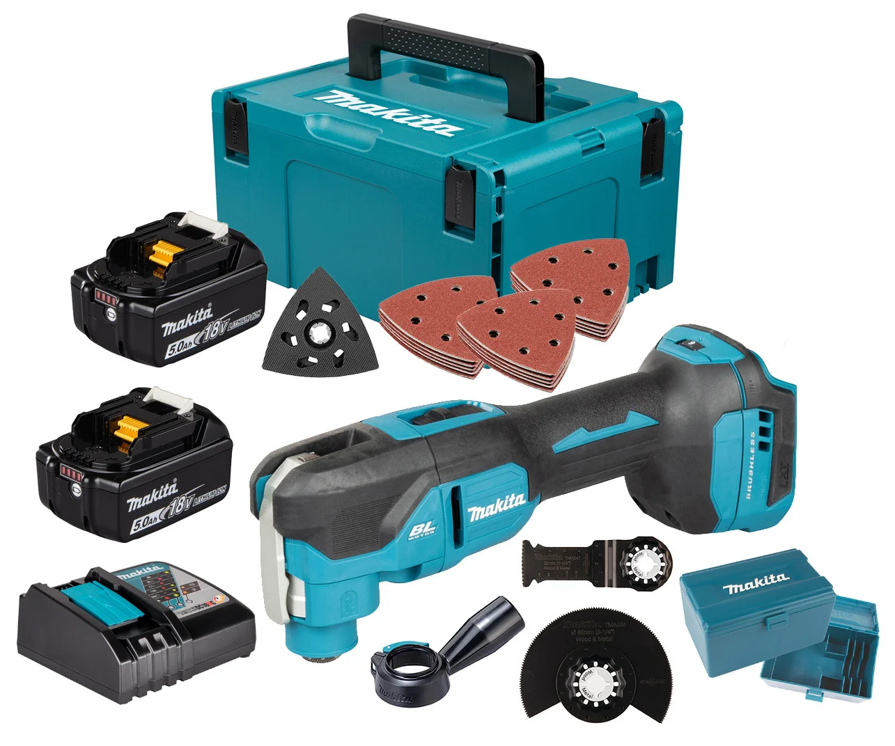 Makita Akum. narzędzie wielofunkcyjne LXT ® 6000-20000 obr./min