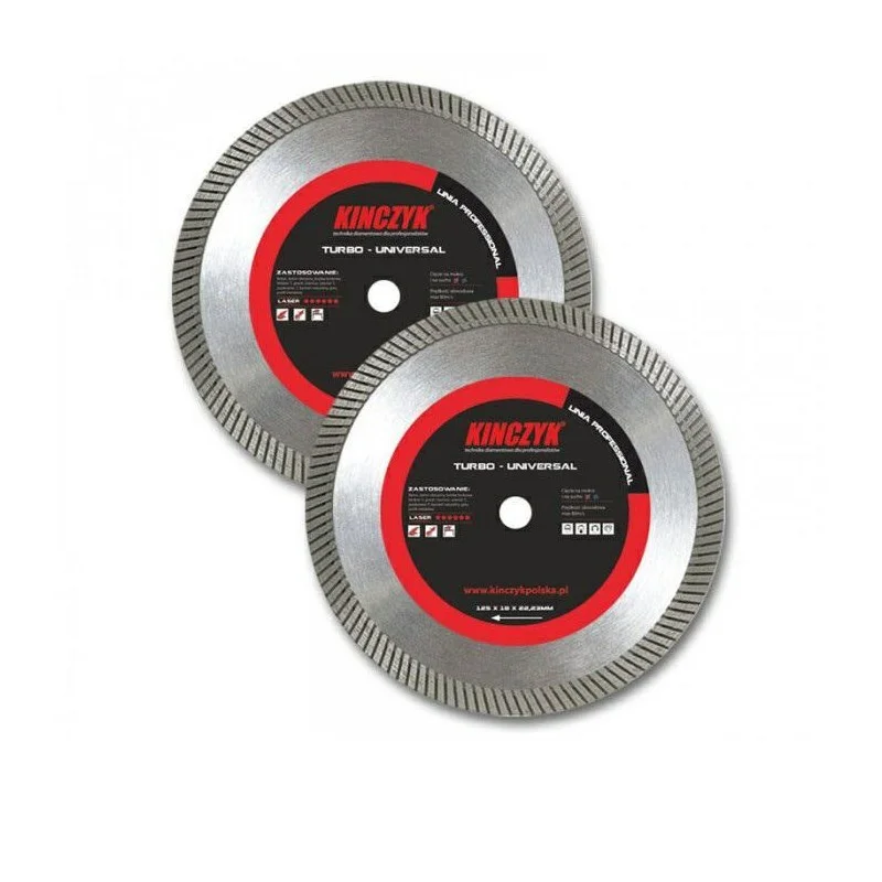 Kinczyk Tarcza diamentowa TURBO-SPECIAL 250x22,2 mm beton zbrojony kostka brukowa