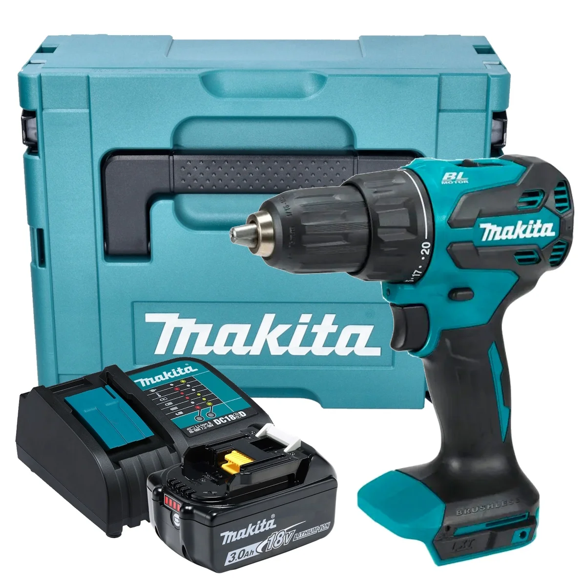 Makita Akum. wiertarko-wkrętarka udarowa LXT® 65Nm 18V
