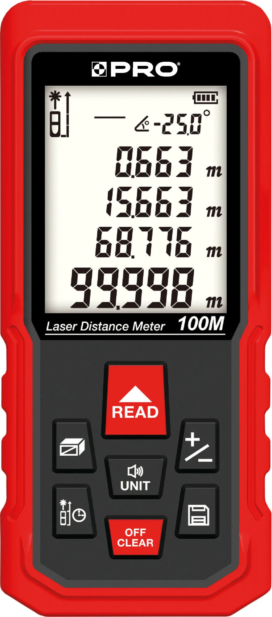 Pro Dalmierz Laserowy 100m