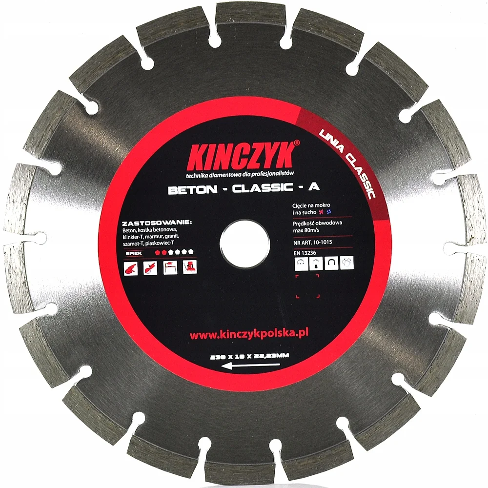 Kinczyk Tarcza Turbo A125x15x22,23