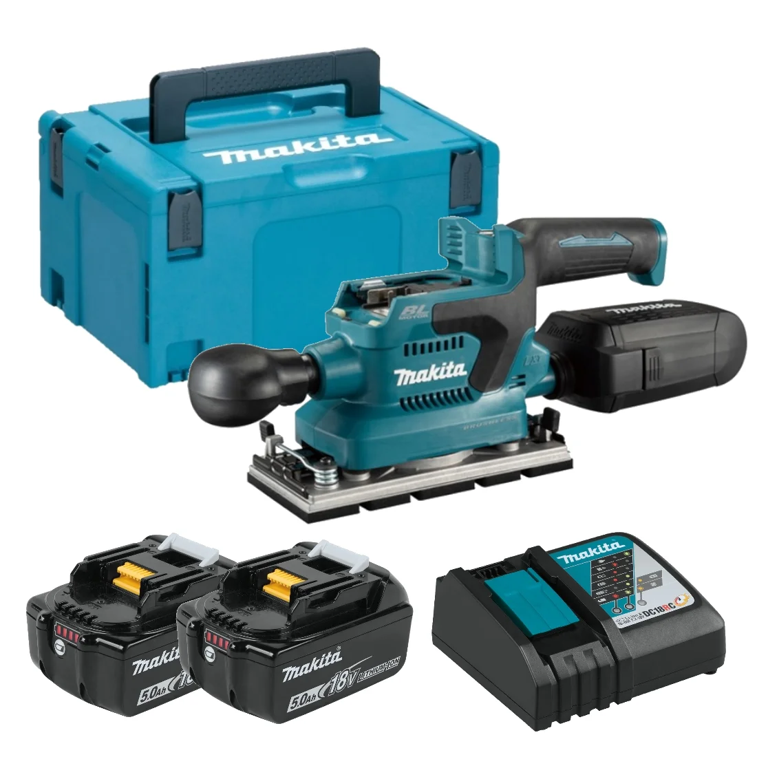 Makita Akum. szliferka oscylacyjna LXT ® 93 x 228 mm 18V