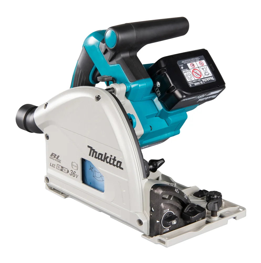 Makita Akum. ręczna pilarka tarczowa-zagłębiarka LXT ® 2x18V 2500–6300 obr./min 165 mm