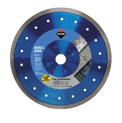 Tarcza diamentowa turbo VIPER - TVH do cięcia materiałów twardych na mokro 200/25,4mm, klasy SUPERPRO 31936-RUBI]