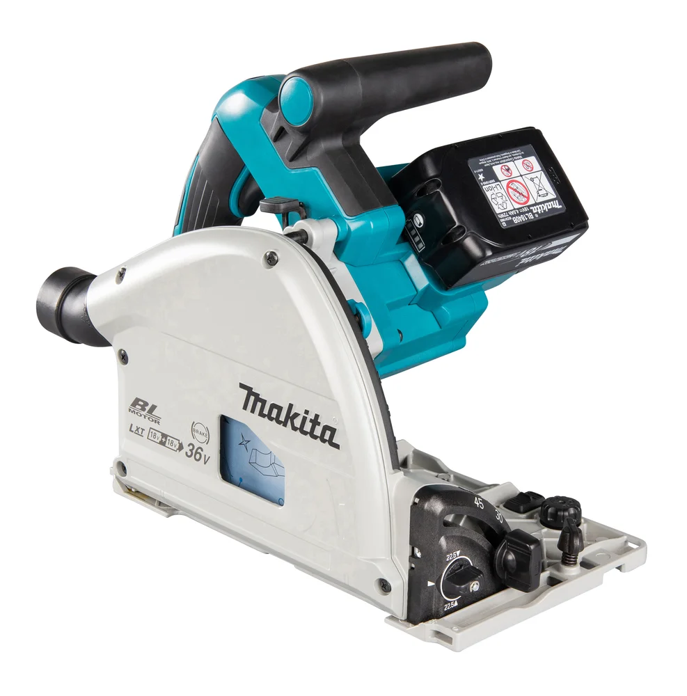 Makita Akum. ręczna pilarka tarczowa-zagłębiarka LXT®2x18V 2500–6300 obr./min 165 mm
