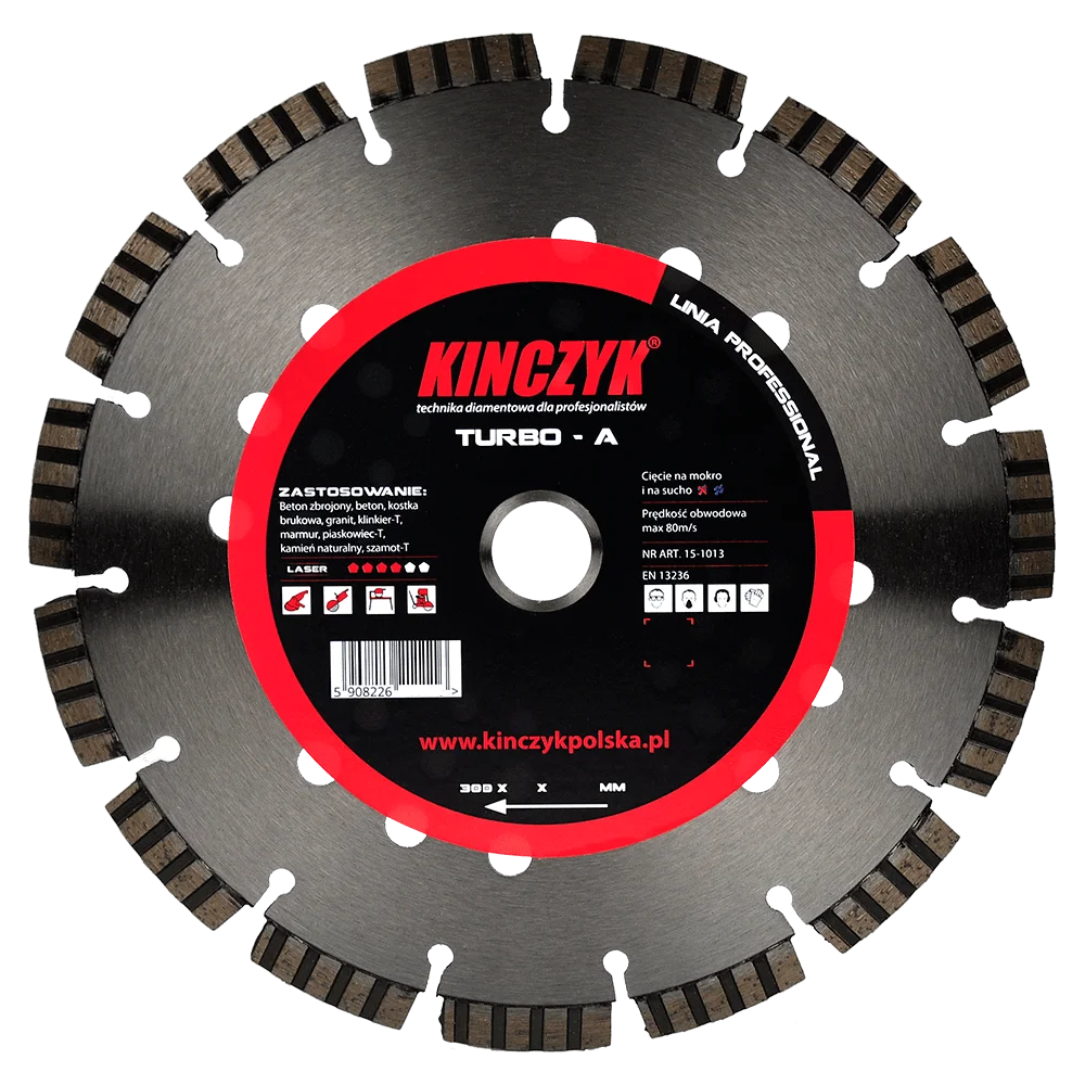 Kinczyk Tarcza Turbo-A 300x10x25,4