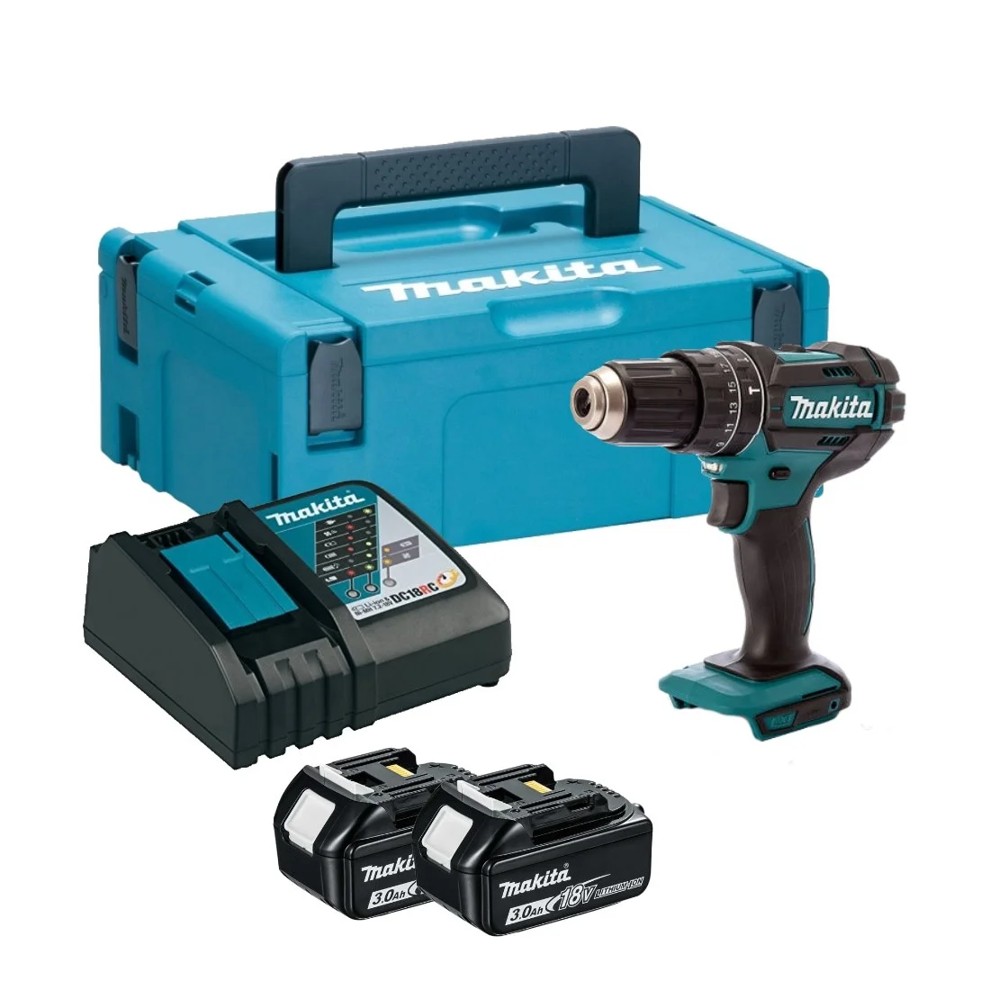 Makita Akum. wiertarko-wkrętarka udarowa LXT ® 42Nm 18V